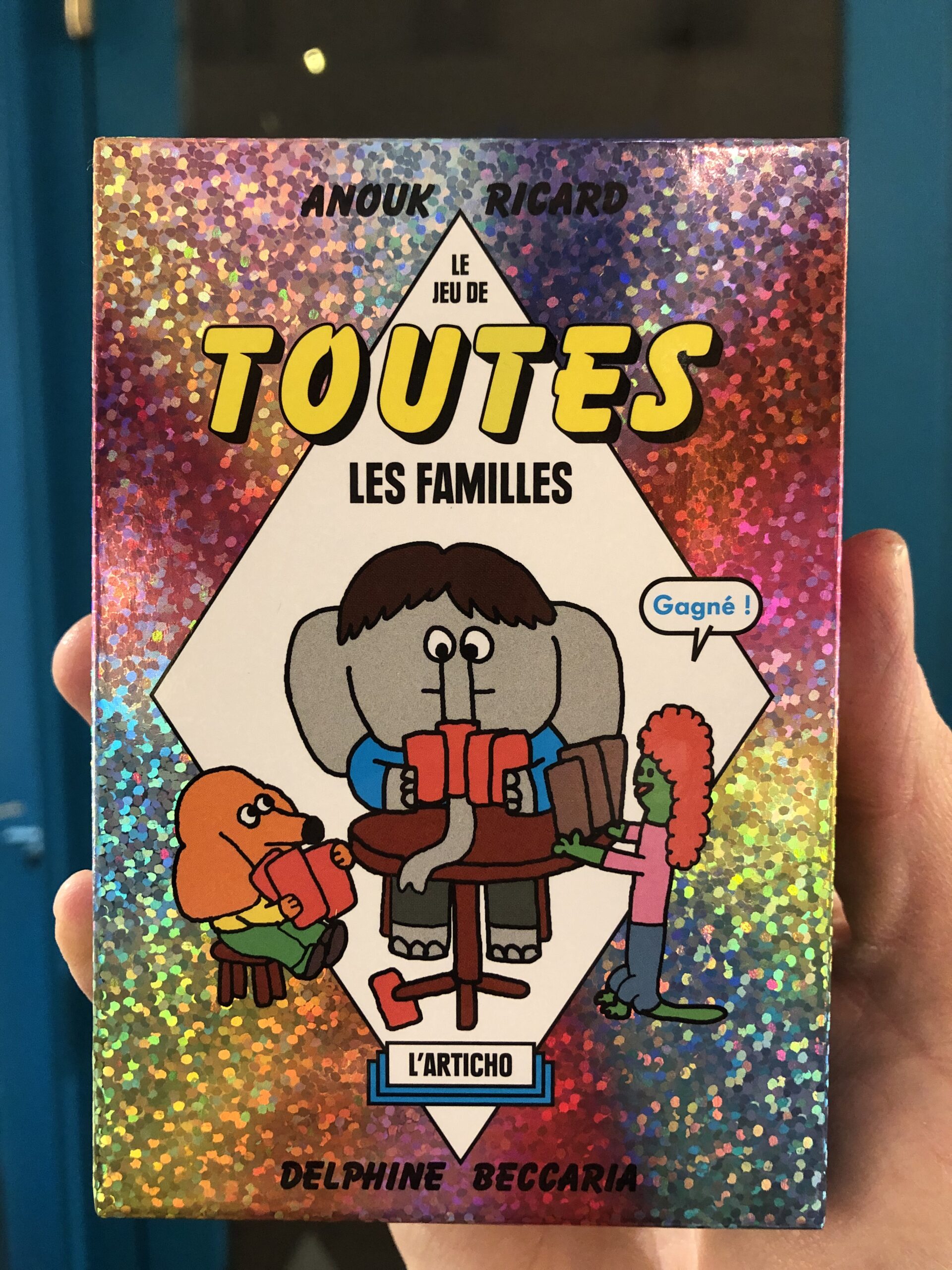 Ancien Jeu Des 7 Familles Monic, Familles Chimpanzé, Raton, Labique, Minou, Etc